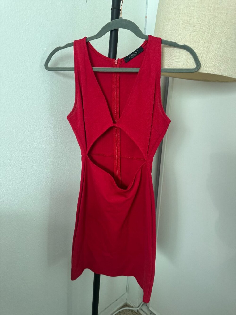 Solemio micro dress
